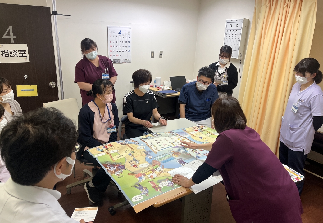 多職種が連携するチーム医療